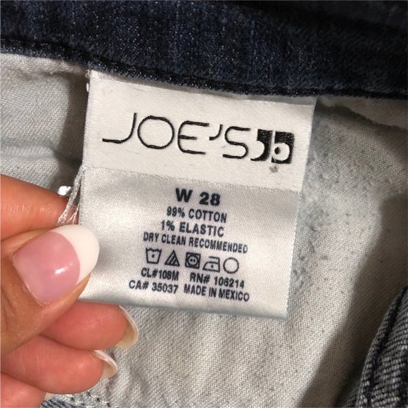 Joe's Jeans size 28 Blue Denim Socialite Cocoa Wash Bootcut - Picture 8 of 11